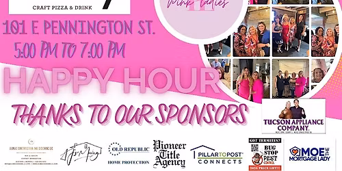 Pink Ladies Happy Hour Networking Event