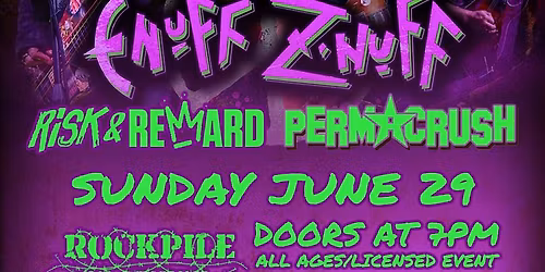 Enuff Znuff at Whisky A Go GO