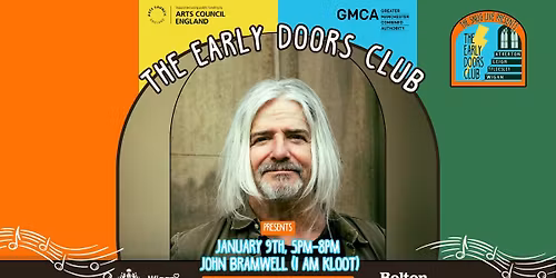 The Early Doors Club at ST George's Church - John Bramwell (I Am Kloot)