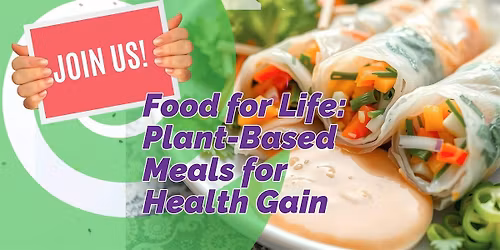 Plant-Based Meals for Health Gain - 4 Class Series
