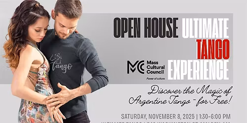 Discover the Magic of Argentine Tango - for FREE! (OPEN HOUSE)