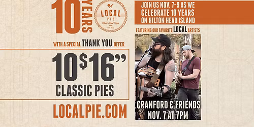 Local Pie's 10th Anniversary