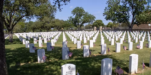 2026 Flags for Fallen Vets at Fort Sam Houston National Cemetery