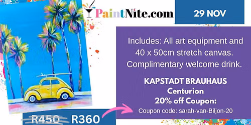 Paint at Kapstadt Brauhaus Centurion