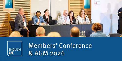 English UK Members' Conference & AGM 2026