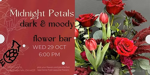 Dark & Moody Bouquet Bar