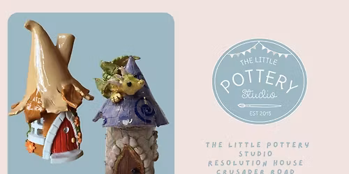 Fairy House Tealight - Hand-Building Class