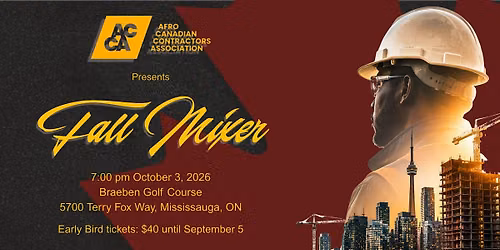 ACCA AGM and Fall Mixer