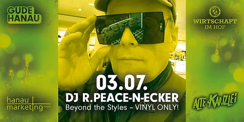 DJ R. PEACE-N-ECKER \u2013 Beyond the Styles \u2013 Vinyl im Hof