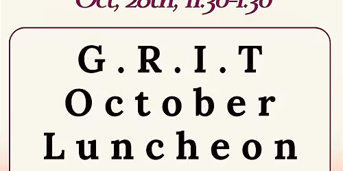 GRIT October Luncheon