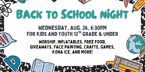 Back to School Night