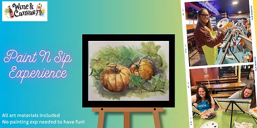 North Port Paint Event \u2013 Watercolor Pumpkins