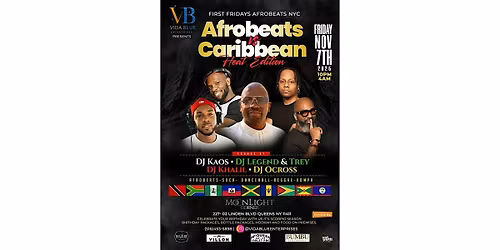 AFROBEATS vs CARIBBEAN HEAT | First Fridays NYC at Moonlight Corner