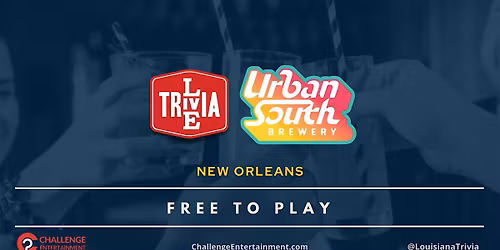 Weekly Live Trivia Nights at Urban South Brewery - New Orleans