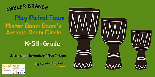 Mister Boom Boom's African Drum Circle for Kids