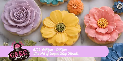 THE ART OF ROYAL ICING FLORALS W\/ BRENDA 