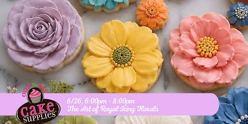 THE ART OF ROYAL ICING FLORALS W\/ BRENDA 