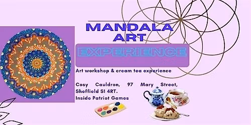 Mandala art & cream tea experience
