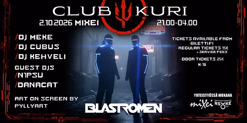 Club Kuri - 2.10.2026 @ Nightclub Mixei