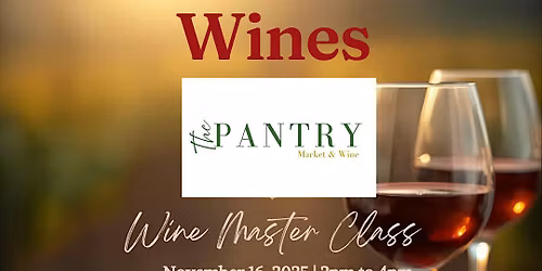 Wine Master Class