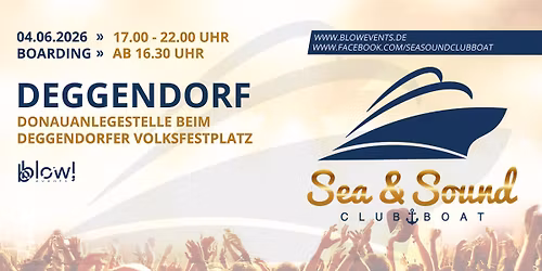 SEA & SOUND CLUBBOAT - Deggendorf - 04.06.2026