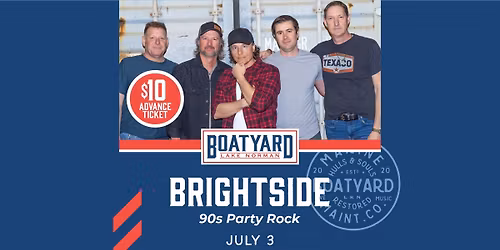 LIVE MUSIC: Brightside (90's Party Rock)
