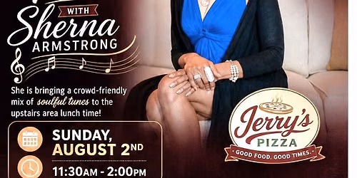 Sherna Armstrong Live @Jerry's Pizza upstairs 8.2.26 