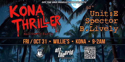 KONA THRILLER