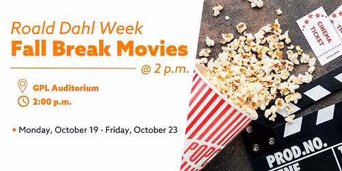 Fall Break Movies - Roald Dahl Week