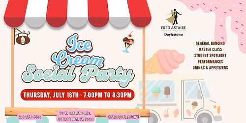 Ice Cream Social Party 2026