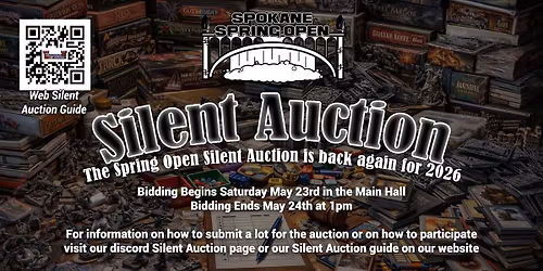 Silent Auction at The Spokane Spring Open