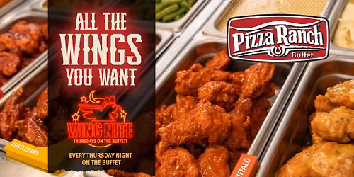 Wing Nite - Thursday Nites Wings are on the Buffet!