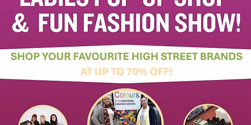 LADIES POP-UP SHOP & FUN FASHION SHOW!