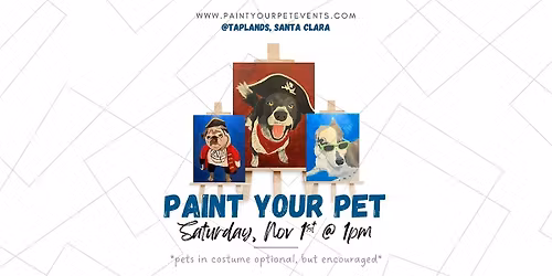 Paint Your Pet (in Costume) @ Taplands