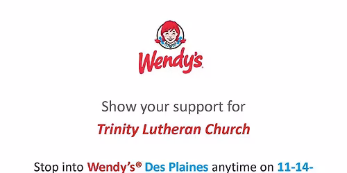 Wendy's Fundraiser