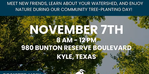 Root For Plum Creek Community Tree-Planting Day