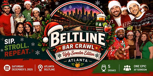 BeltLine Bar Crawl (Ugly Sweater Edition)