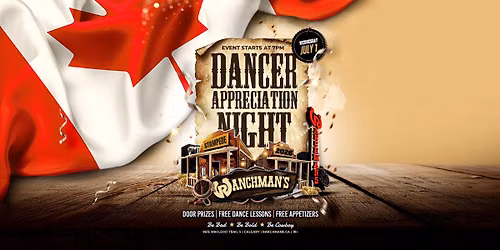 DANCER APPRECIATION NIGHT AT RANCHMANS CALGARY