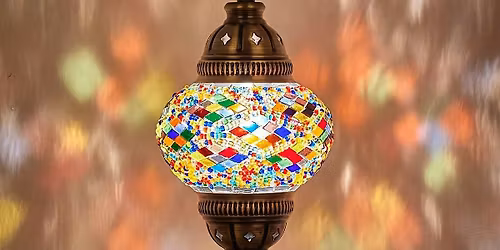 Mosaic Table Lamp Event