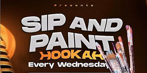 Sip and Paint Hookah