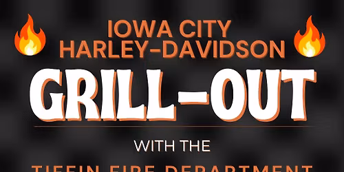 Iowa City Harley-Davidson Grill-out with the Tiffin Fire Department