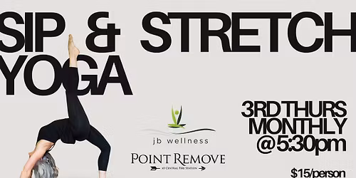 Sip & Stretch Yoga