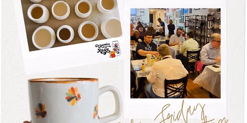 Festive Friday Pottery Painting at Whimsy \u2728