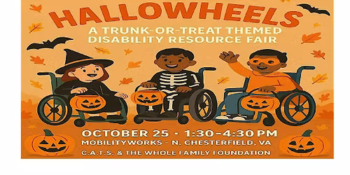 Hallowheels, a Trunk-or-Treat Themed Children's Disability Resource Fair