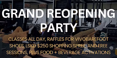 FITHUB REOPENING PARTY