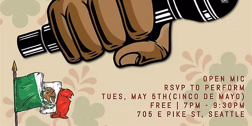 Brown Voices Poetry & Spoken Word Night - Cinco De Mayo Edition