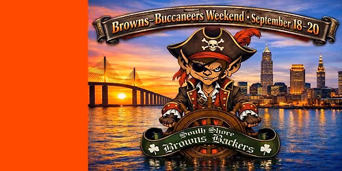 Browns-Buccaneers Weekend by the South Shore Browns Backers