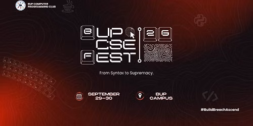 BUP CSE FEST 2026