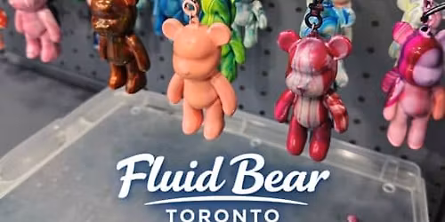 Fluid Bear Art Experience \u2013 Create a Drip Paint Teddy in Toronto