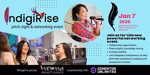 IndigiRise: Pitch Night and Networking Event